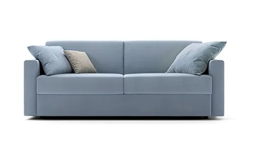 blue sofa bed