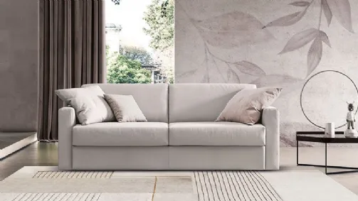 white sofa bed