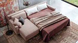 Theseus composition bed with peninsula